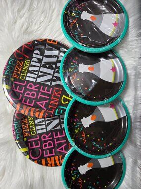 Celebrate Paper Plates Set